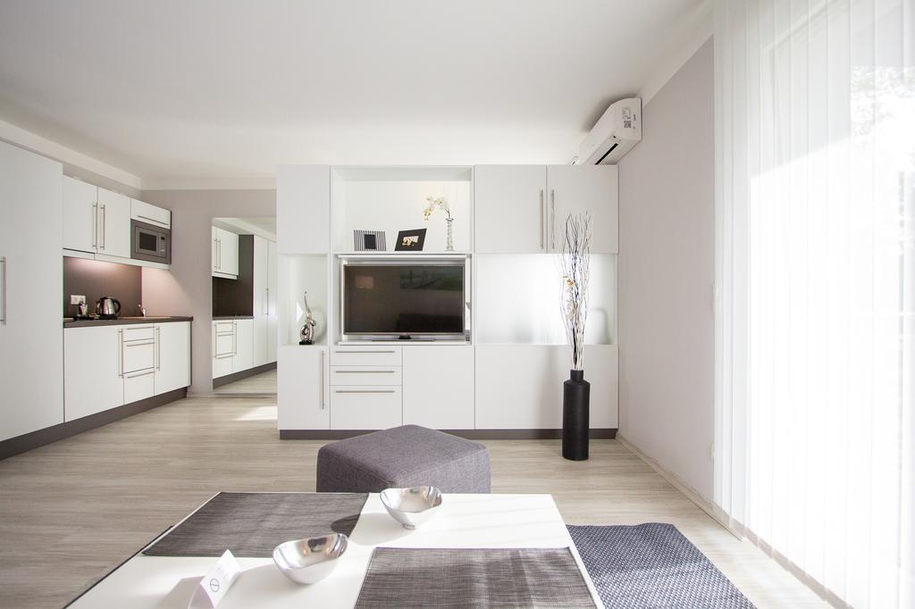 Aparthotel "Am Fliess" Hoyerswerda Phòng bức ảnh